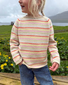 Baby Childrens Patterns: Frankie Sweater Junior - (8ply)