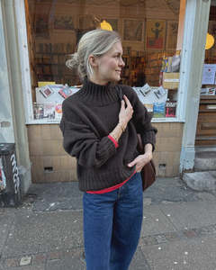 Patterns Books: Hannah Sweater O-neck Petite Knit