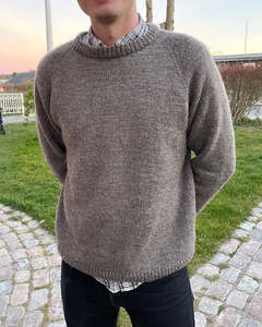 Patterns Books: Hanstholm Sweater - Petite Knit (Men's 10ply)