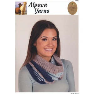Downloadable Patterns: Alpaca Yarns Pattern 1540 Cowl - (Adult 8ply)