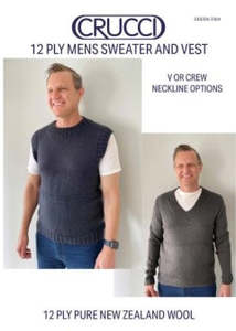 Crucci Pattern 2304 12 Ply Mens Sweater