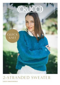 Crucci Pattern 2225 2-Strand RN Sweater
