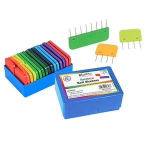 Knitpro: KnitPro Knit Blockers Rainbow.