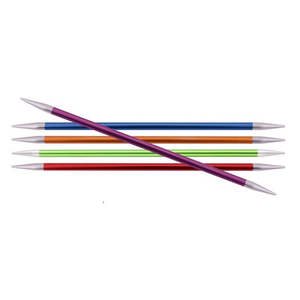 KnitPro Zing 15cm DPN Set of 5.