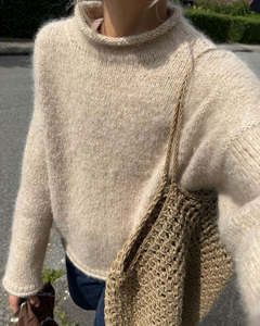 Patterns Books: Cloud Sweater by Petite Knit - (4ply/Laceweight Adult)