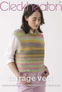 Cleckheaton: Cleckheaton Pattern 1027 Mirage Vest - 12ply Adult