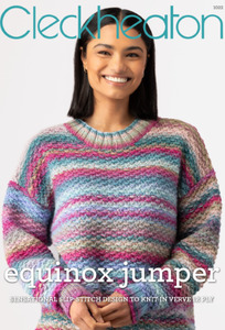 Cleckheaton: Cleckheaton Pattern 1022 Equinox Jumper - 12ply Adult