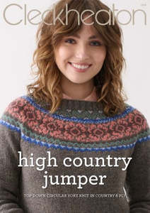 Cleckheaton Pattern 1018 High Country Jumper - 8ply Adult