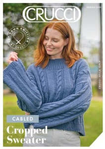 Crucci Pattern 2501 Cable Sweater 12ply