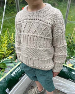 Baby Childrens Patterns: Ingrid Sweater Junior
