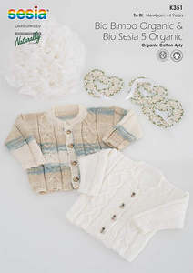 Baby Childrens Patterns: Naturally Pattern K351.