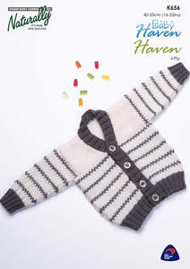 Baby Childrens Patterns: Naturally Pattern K656.