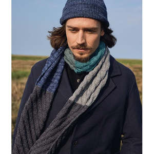 Lana Grossa Pattern - Mens Scarf LYBK.0011