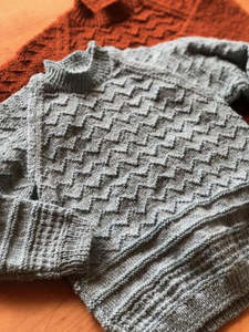 The Happy Camper Jersey in Touch Yarns 4 ply