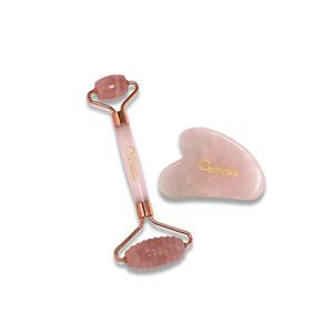 Rose Quartz Roller & Gua Sha Box Set