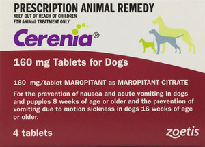 Products: Cerenia 160mg - 4 Tablets