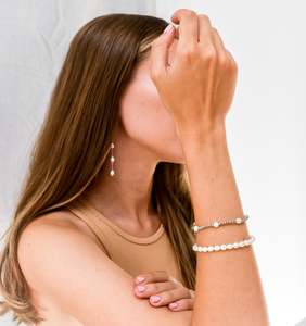 Esmé Pearl Beaded Bracelet