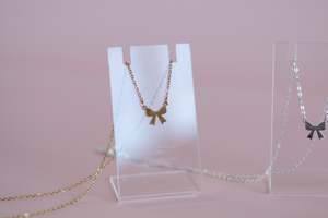 Bow Necklace