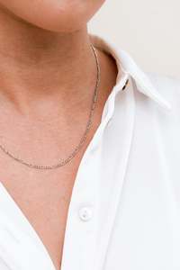 Willow Luxe Necklaces: Esther Figaro Chain Necklace