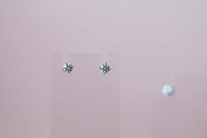 Willow Luxe Earrings: Ella Moissanite Studs