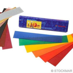 Stockmar Decorating Wax - 12 assorted sheets Willow Cottage NZ