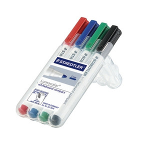 Staedtler Whiteboard Pens - 4 pack Willow Cottage NZ