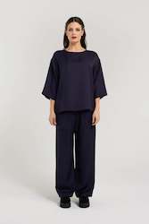 Nyne: NYNE: ASHER TOP | NAVY