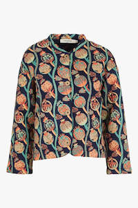 Jackets: Nice Things: Iznik Print Quilted Jacket.