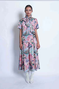 Tops: Sheryl May: Collectible Bow Blouse.