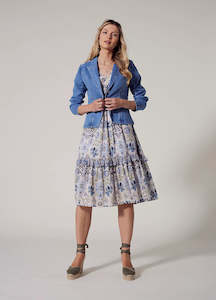 Jackets: Loobies Story: Hera Jacket. Light Wash.