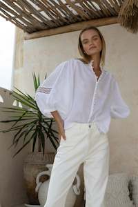 Tops: Zoe Kratzmann: Quell Top. Porcelain.