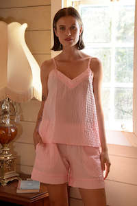 Curate: Curate: The Night Owl Sleepwear Set. Pink.