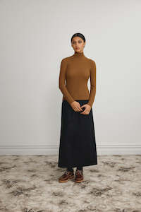 Standard Issue: Merino Twiddy Skivvy. Walnut.