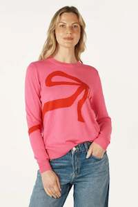 Zaket + Plover:   Rubi Bow. Pink.