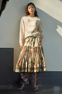 Trelise Cooper: Trelise Cooper: Better Tuck Tomorrow Skirt.