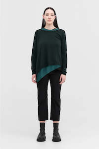 Taylor: Textured Culminate Sweater - Mineral