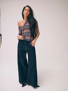 Mos Mosh Heyanno Noble Rinse Jeans. Dark Blue