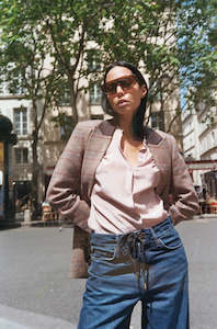 Mos Mosh Heyanno: Silence Vibe Blouse. Old Rose.