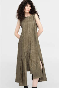 Taylor: Taylor: Prolong Dress - Antique Green