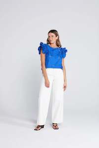 Thing Thing: Thing Thing: Tiesy Top. Cobalt