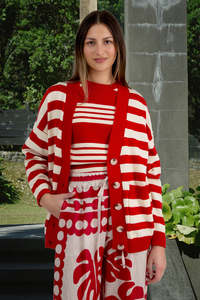 Cooper: I DON'T STRIPE Cardigan