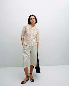 YERSE:  Bermudas/Shorts - Natural