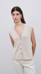 YERSE: Button Front Vest