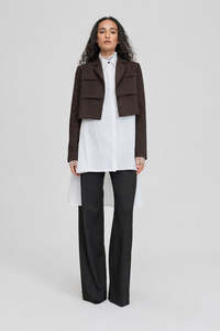 Taylor: Taylor: Calculation Jacket - Chocolate