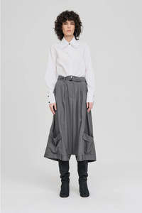 Taylor: TAYLOR: Antsa Short Pant. Pewter