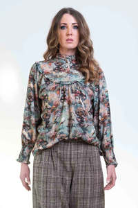 Sheryl May: Sheryl May: Blossom Haze Blouse