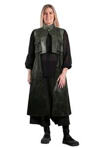 DEEANNE HOBBS: Construction Coat Sleeveless.