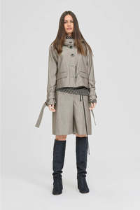 Taylor: Barter Jacket - Chocolate Stripe