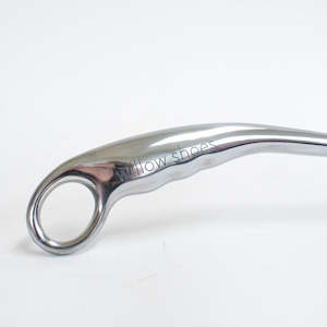 Foot Shoe Care: Long Metal Shoehorn