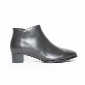 Ankle Boots Mid: Briar Black Nappa